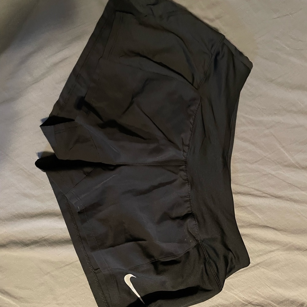 Black Nike shorts